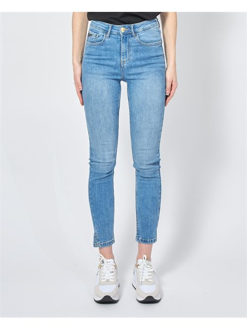 Jeans donna Yes Zee in cotone modello leggings YES ZEE | P377-X918J712